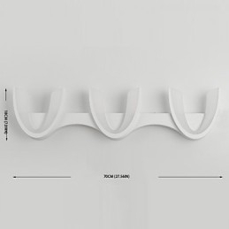 Designer Touch Decorative Modern Contemporary Painting Feature for Ambient Light Wall Sconces Wall Light