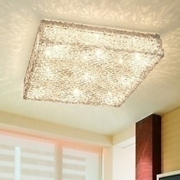 Designer Touch Decorative Flush Mount Lights subsection control light source Crystal Metal Fashion Modern Classic