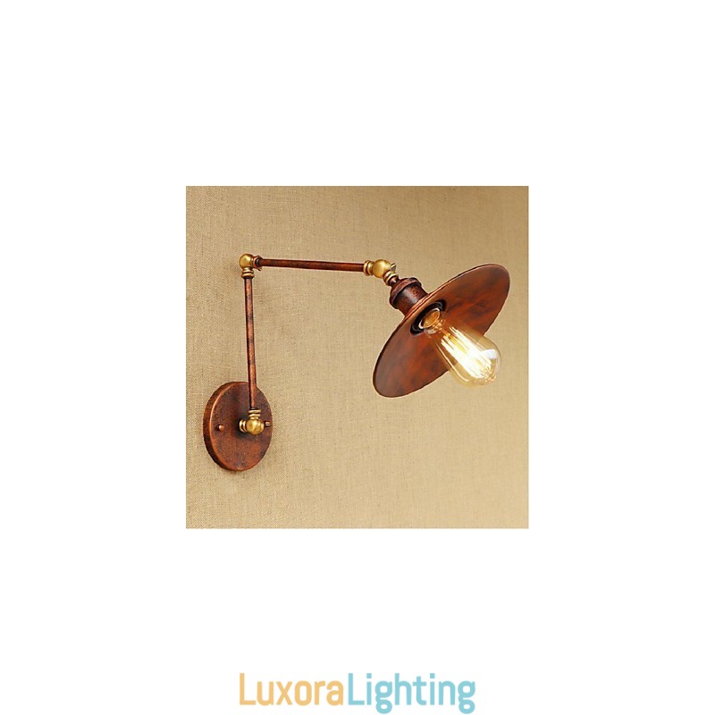 Designer Touch Decorative Long arm Half rusty Industrial Retro Nostalgic Retractable Folding Wall Sconces Wall Light