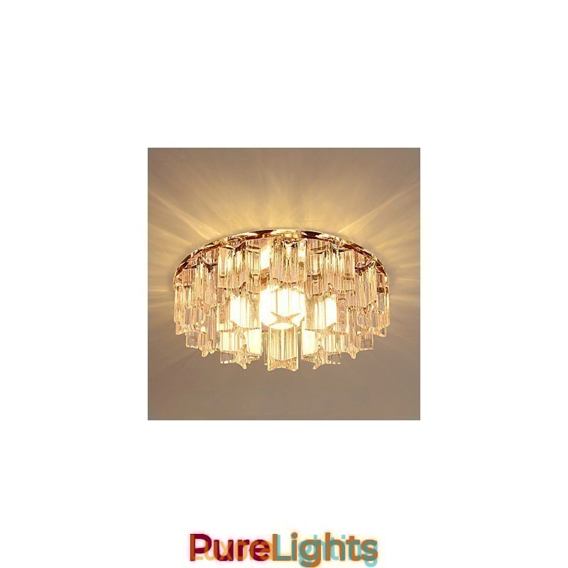 Designer Touch Decorative Crystal Lamp Smd CreativeTube Spotlight Absorb Dome Light