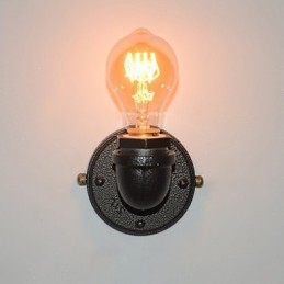 Designer Touch Decorative Simple Retro Industrial Iron Pipe wall lamp Wall Fixture