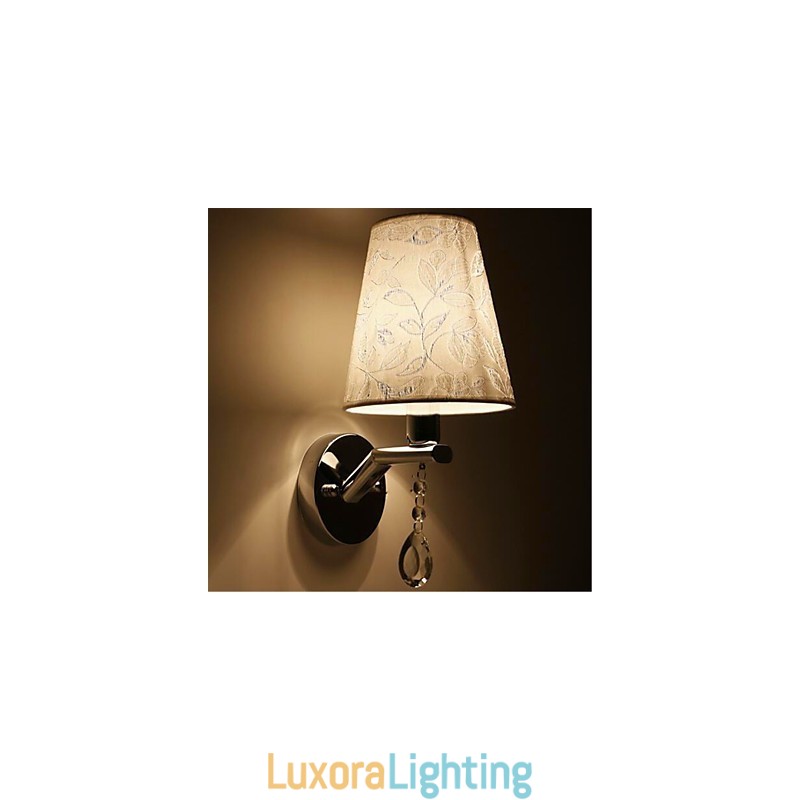 Designer Touch Decorative Modern Contemporary Silver Feature for Crystal Ambient Light Wall Sconces Wall Light