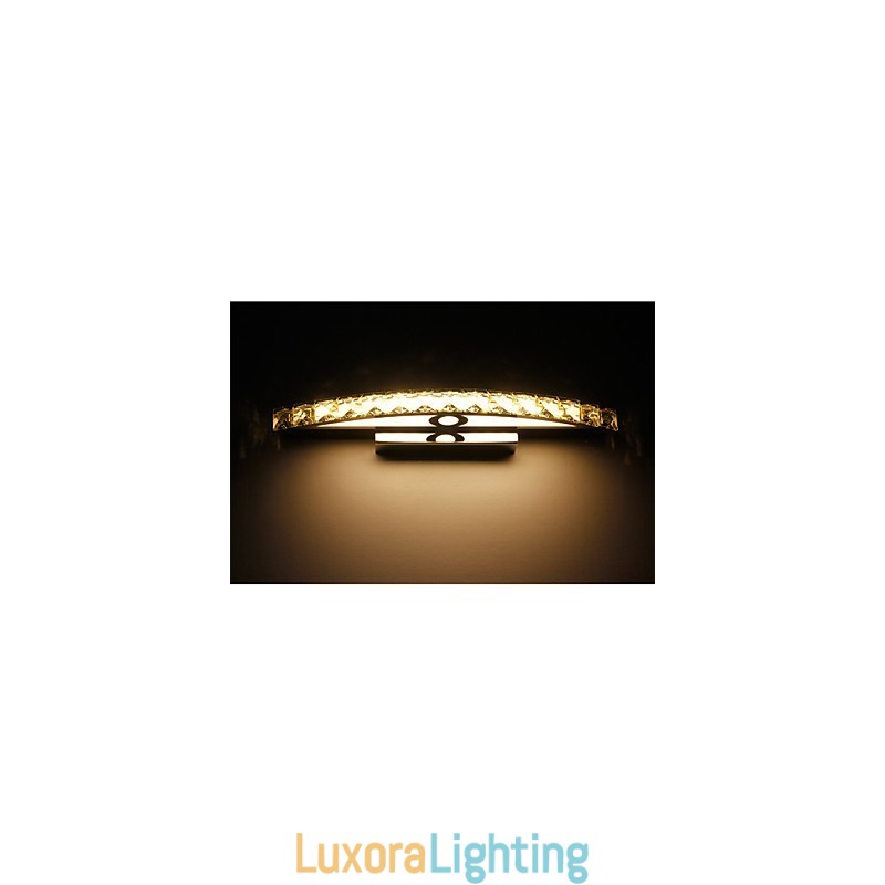 Designer Touch Decorative Contemporary Crystal Wall Bathroom Lighting