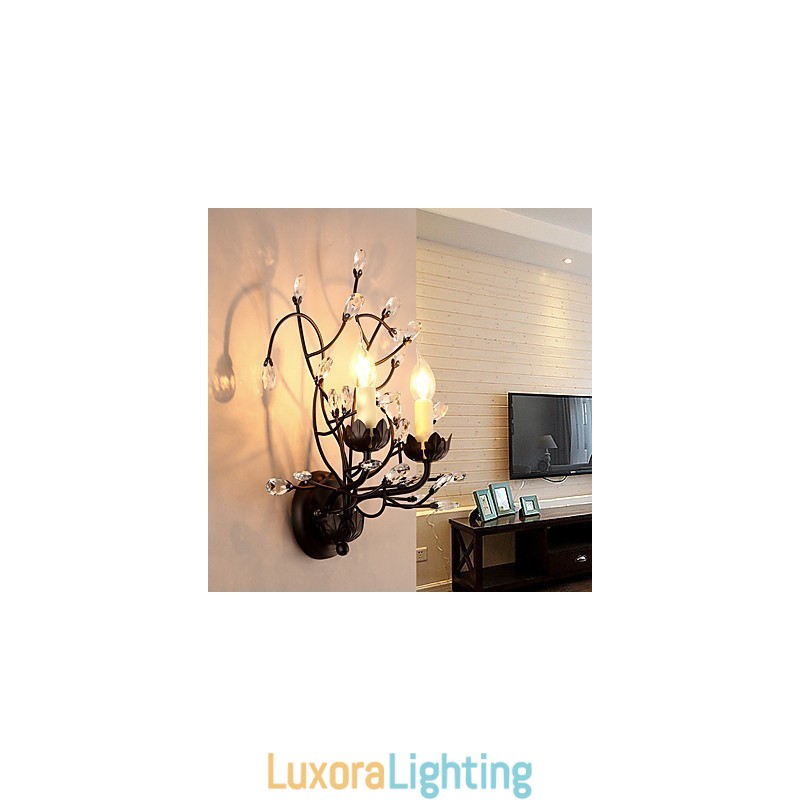 Designer Touch Decorative Modern Contemporary Traditional Classic Rustic Lodge Country Painting Feature for Crystal Uplight