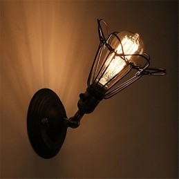 Designer Touch Decorative Retro Industrial Style Country Metal Wall Lights Restaurant Cafe Mini Wall Sconces