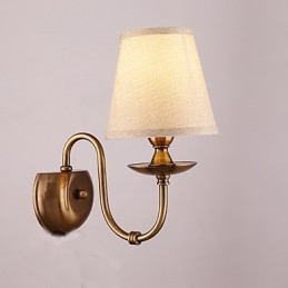 Designer Touch Decorative Traditional Classic Electroplated Feature for Eye ProtectionDownlight Wall Sconces Wall Light