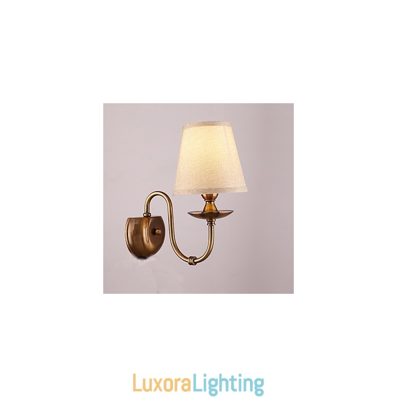 Designer Touch Decorative Traditional Classic Electroplated Feature for Eye ProtectionDownlight Wall Sconces Wall Light