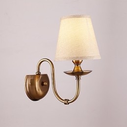Designer Touch Decorative Traditional Classic Electroplated Feature for Eye ProtectionDownlight Wall Sconces Wall Light