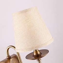 Designer Touch Decorative Traditional Classic Electroplated Feature for Eye ProtectionDownlight Wall Sconces Wall Light