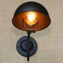 Designer Touch Decorative Retro Black High Grade Personality Bedside Bedroom Study Revolving Around Wall Aisle