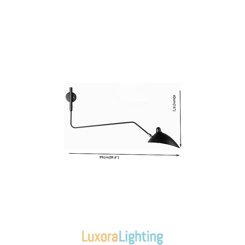 Designer Touch Decorative Modern Contemporary Painting Feature for Swing Arm Ambient Light Swing Arm Lights Wall Light