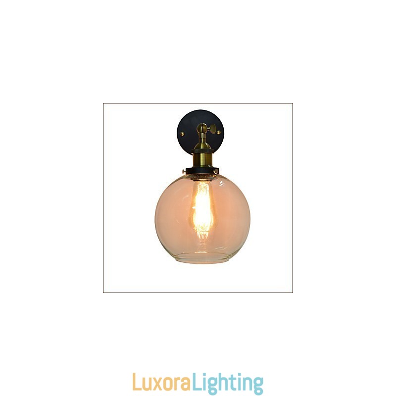 Designer Touch Decorative Iron Wall Lamp Black Simple Retro Wall Lamp Single Head Wall Lamp European Style