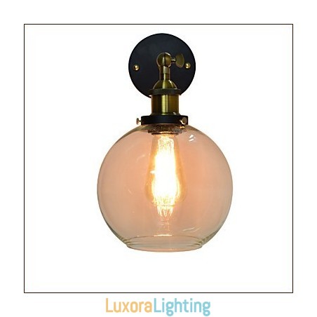 Designer Touch Decorative Iron Wall Lamp Black Simple Retro Wall Lamp Single Head Wall Lamp European Style