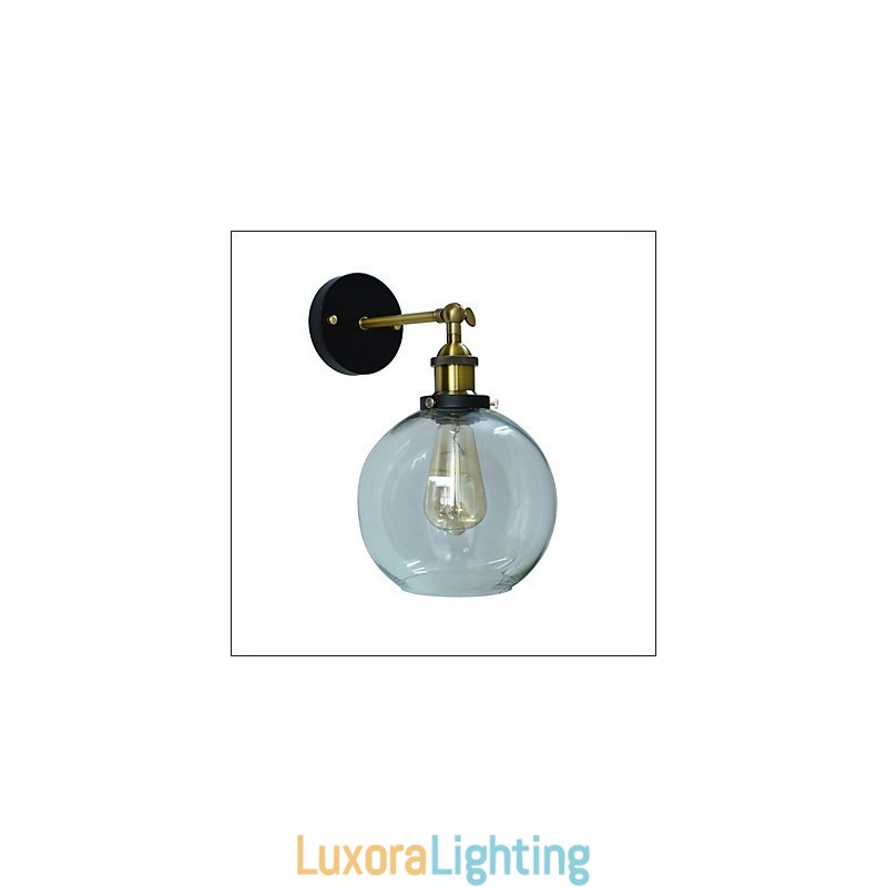 Designer Touch Decorative Iron Wall Lamp Black Simple Retro Wall Lamp Single Head Wall Lamp European Style