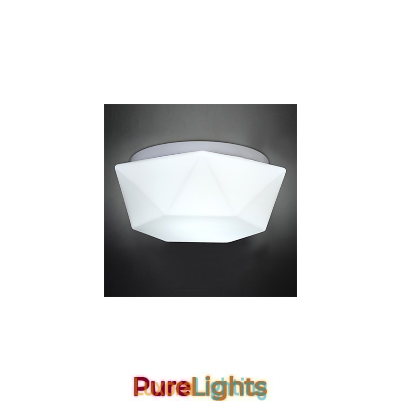 Designer Touch Decorative Creative White Diamond Glass Dome Light Absorb