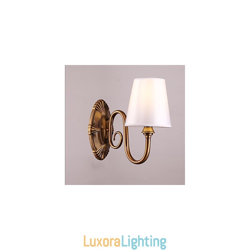 Designer Touch Decorative Traditional Classic Electroplated Feature for Eye ProtectionDownlight Wall Sconces Wall Light