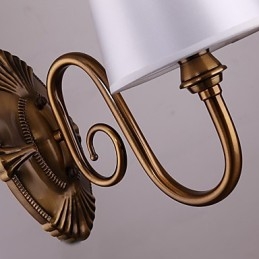 Designer Touch Decorative Traditional Classic Electroplated Feature for Eye ProtectionDownlight Wall Sconces Wall Light