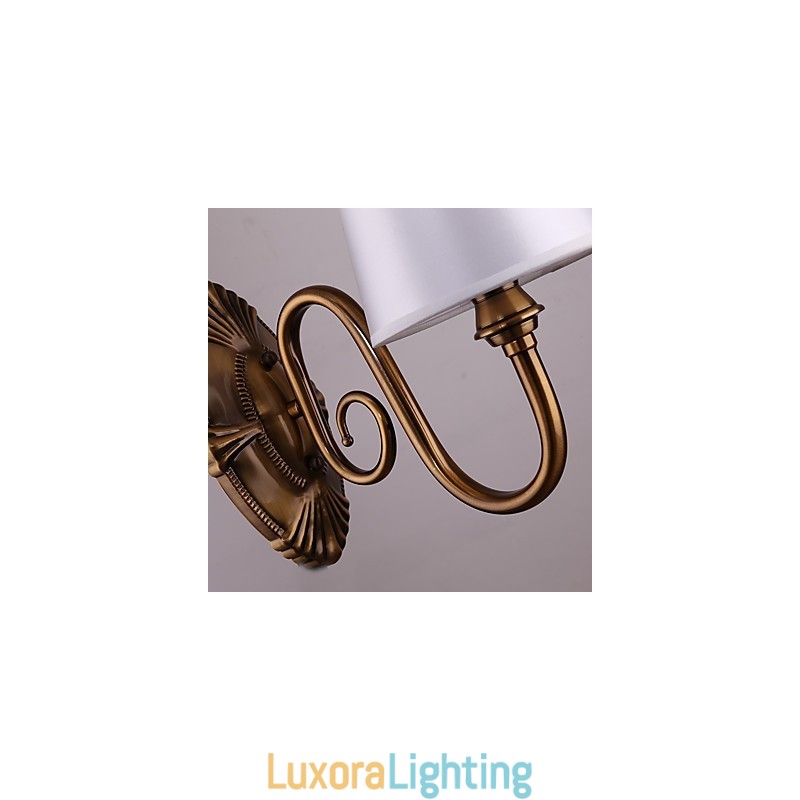 Designer Touch Decorative Traditional Classic Electroplated Feature for Eye ProtectionDownlight Wall Sconces Wall Light