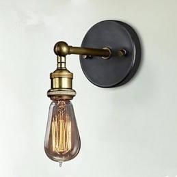 Designer Touch Decorative The American Village Wall Balcony Corridor Simple Copper Head Lamp