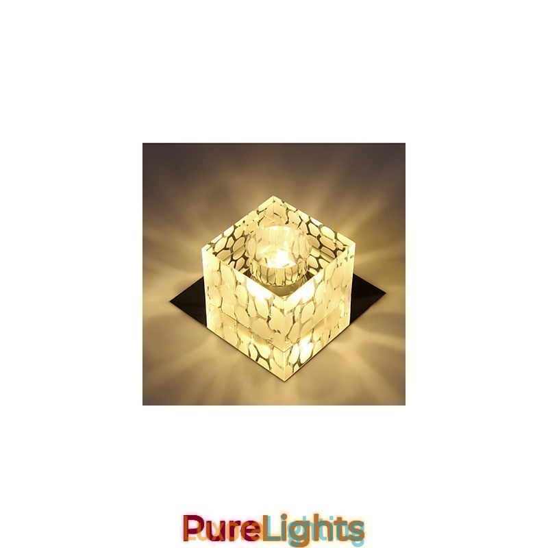 Designer Touch Decorative Crystal Lamp Smd CreativeTube Spotlight Absorb Dome Light