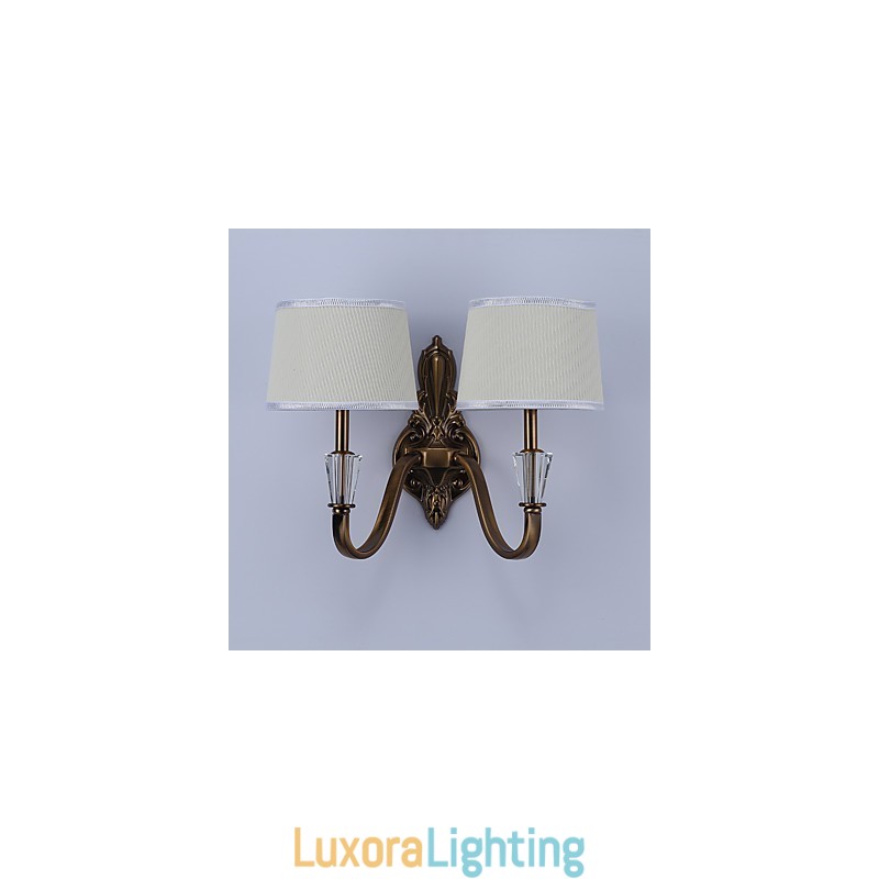 Designer Touch Decorative Traditional Classic Electroplated Feature for Eye ProtectionDownlight Wall Sconces Wall Light