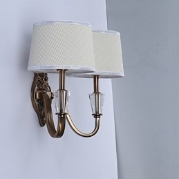 Designer Touch Decorative Traditional Classic Electroplated Feature for Eye ProtectionDownlight Wall Sconces Wall Light