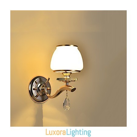 Designer Touch Decorative Modern Contemporary Electroplated Feature for Crystal Ambient Light Wall Sconces Wall Light