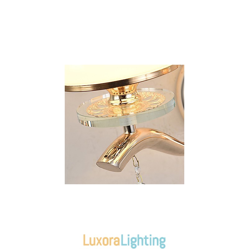 Designer Touch Decorative Modern Contemporary Electroplated Feature for Crystal Ambient Light Wall Sconces Wall Light