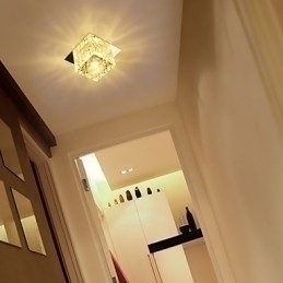 Designer Touch Decorative Crystal Lamp Smd CreativeTube Spotlight Absorb Dome Light