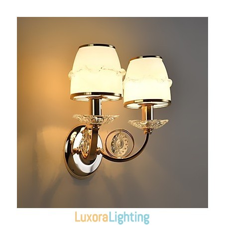 Designer Touch Decorative Modern Contemporary Electroplated Feature for Eye Protection Ambient Light Wall Sconces Wall Light
