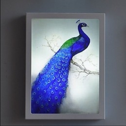 Designer Touch Decorative Integrated Modern Contemporary Modern Comtemporary Painting Feature for Ambient Light Wall Sconces