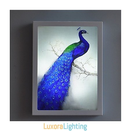 Designer Touch Decorative Integrated Modern Contemporary Modern Comtemporary Painting Feature for Ambient Light Wall Sconces