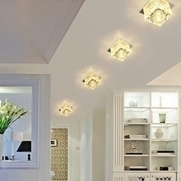 Designer Touch Decorative Crystal Lamp Smd CreativeTube Spotlight Absorb Dome Light