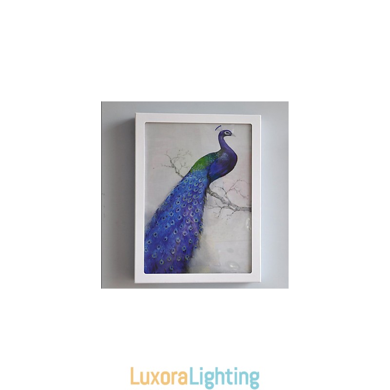 Designer Touch Decorative Integrated Modern Contemporary Modern Comtemporary Painting Feature for Ambient Light Wall Sconces