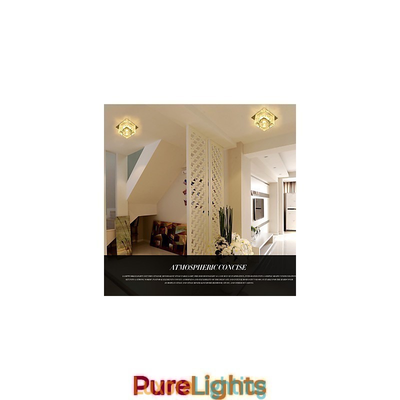 Designer Touch Decorative Crystal Lamp Smd CreativeTube Spotlight Absorb Dome Light