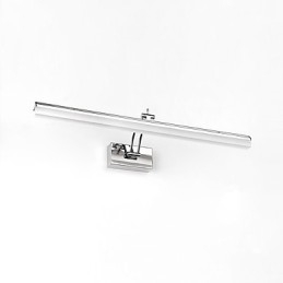 Designer Touch Decorative Integrated Modern Contemporary Chrome Feature for Ambient Light Bathroom Lighting Wall Light
