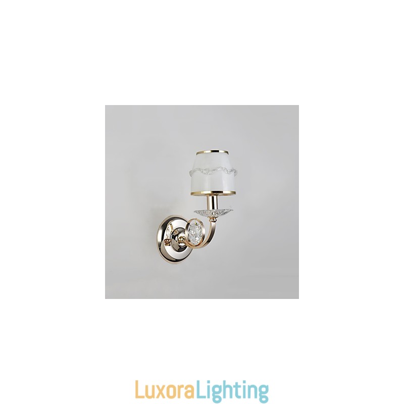 Designer Touch Decorative Modern Contemporary Electroplated Feature for Eye Protection Ambient Light Wall Sconces Wall Light