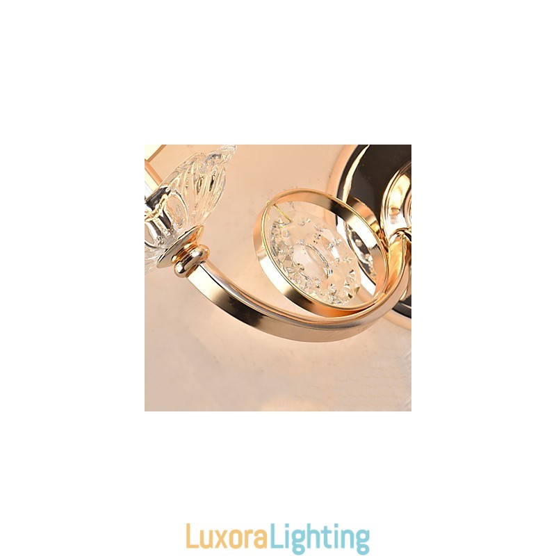 Designer Touch Decorative Modern Contemporary Electroplated Feature for Eye Protection Ambient Light Wall Sconces Wall Light