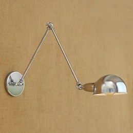 Designer Touch Decorative Modern Contemporary Retro Electroplated Feature for Swing Arm Eye Protection Ambient Light