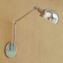 Designer Touch Decorative Modern Contemporary Retro Electroplated Feature for Swing Arm Eye Protection Ambient Light