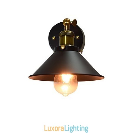 Designer Touch Decorative Paint Single Wall Iron Wall Lamp Dumb Black Lightsaber Lamp On Wall