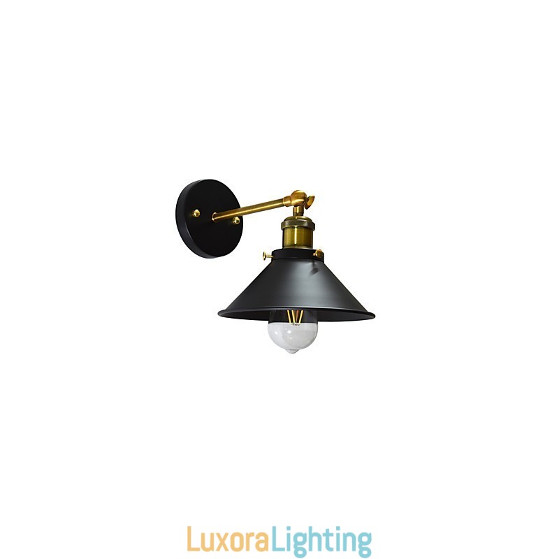 Designer Touch Decorative Paint Single Wall Iron Wall Lamp Dumb Black Lightsaber Lamp On Wall