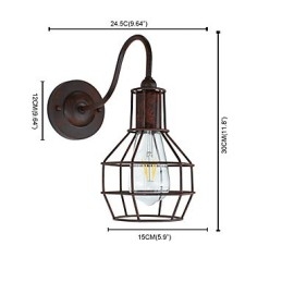 Designer Touch Decorative Wall Light Wall Sconces Wall Rust colored Retro Wall Lamp