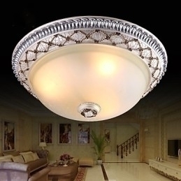 Designer Touch Decorative Europe Type Resin Glass Dome Light Sweet To Absorb Dome Light Lamp