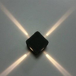 Designer Touch Decorative Modern Light Aluminum Flush Mount Wall Lamp Decorate Wall Lights