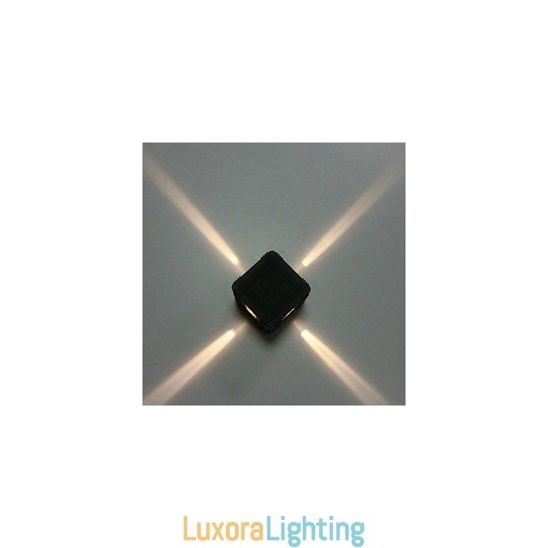 Designer Touch Decorative Modern Light Aluminum Flush Mount Wall Lamp Decorate Wall Lights