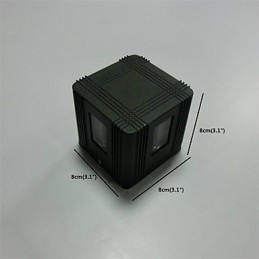 Designer Touch Decorative Modern Light Aluminum Flush Mount Wall Lamp Decorate Wall Lights