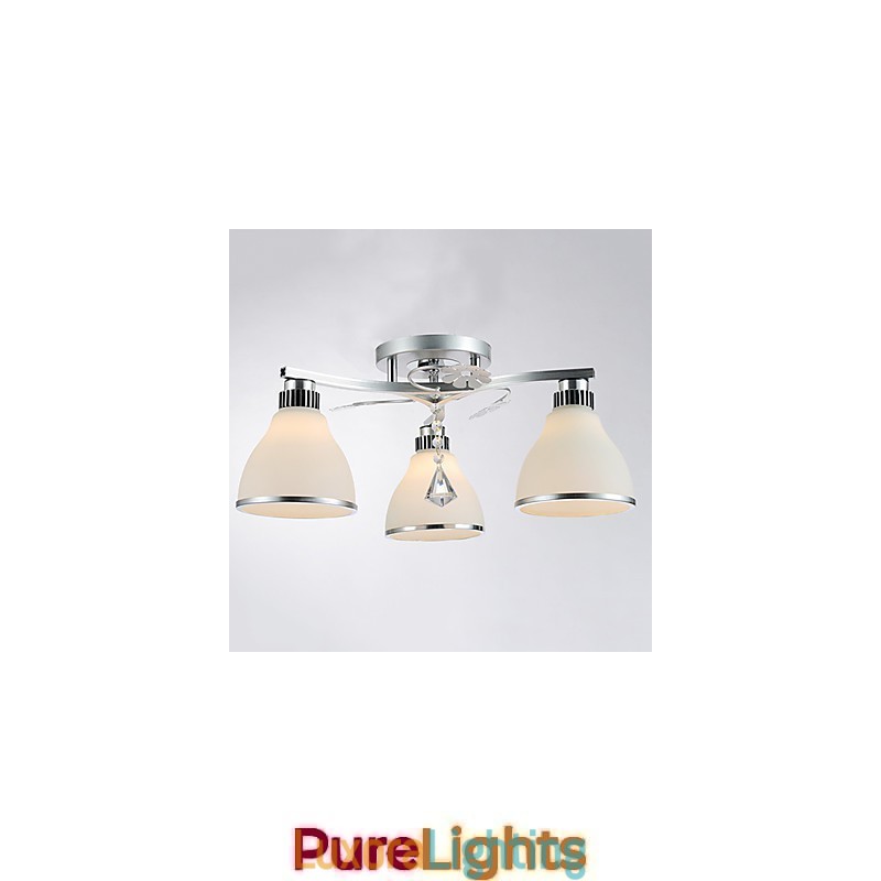 Designer Touch Decorative Flush Mount Modern Contemporary Metal