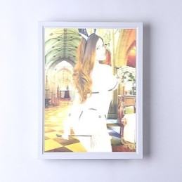 Designer Touch Decorative Integrated Modern Contemporary Modern Comtemporary Painting Feature for Ambient Light Wall Sconces