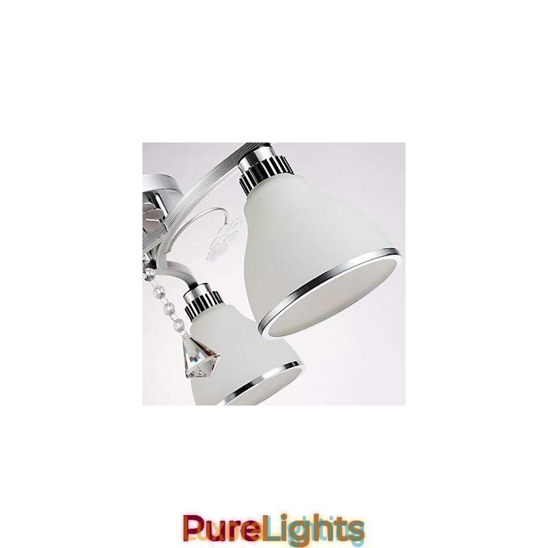 Designer Touch Decorative Flush Mount Modern Contemporary Metal